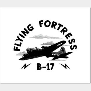 B-17 Flying Fortress Posters and Art